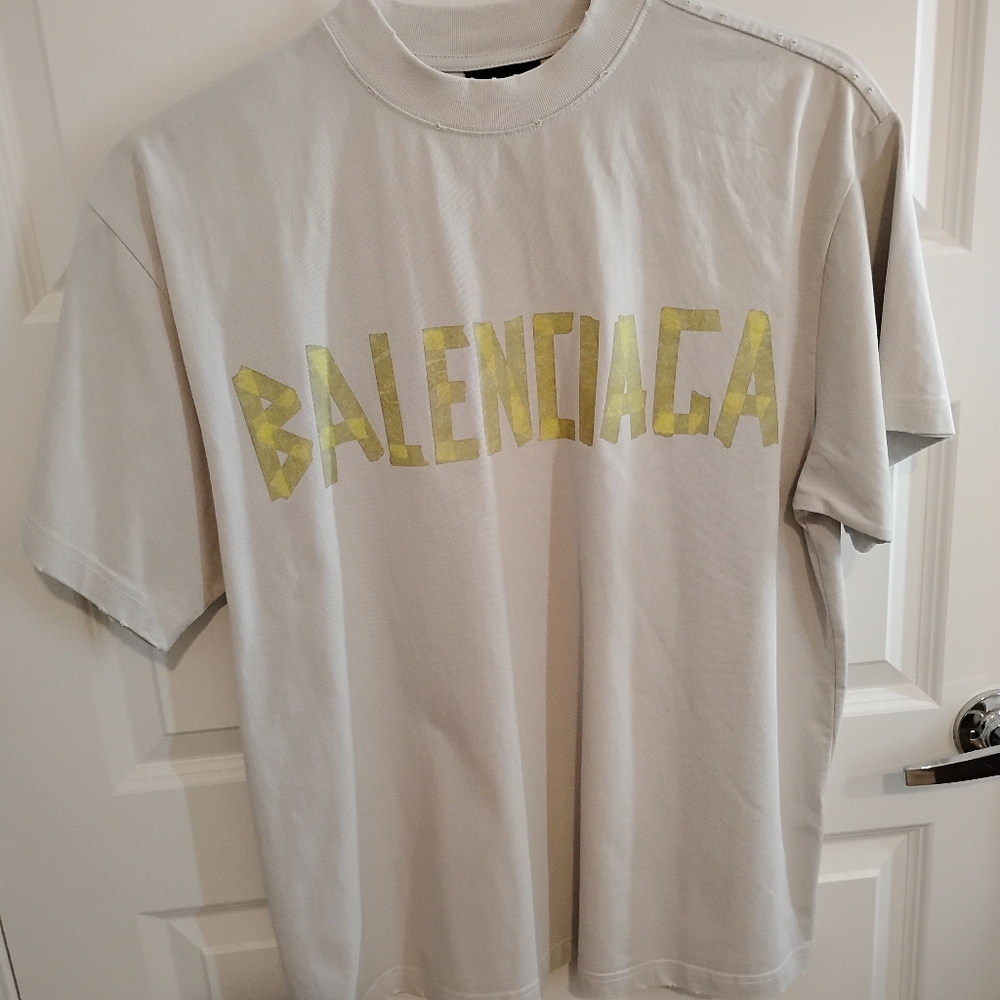 Balenciaga Tape Logo T-Shirt